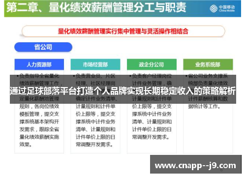 通过足球部落平台打造个人品牌实现长期稳定收入的策略解析 通过足球部落平台打造个人品牌实现长期稳定收入的策略解析